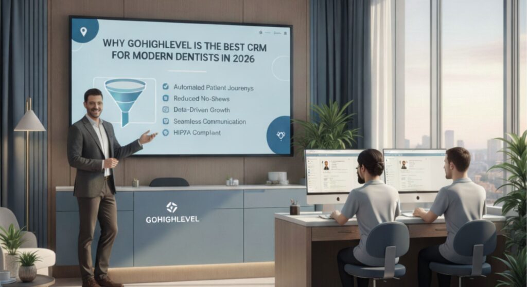 Why GoHighLevel is the Best CRM for Modern Dentists in 2026