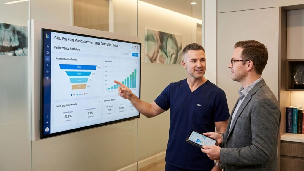 GHL Pro Plan Mandatory for Large Cosmetic Clinics