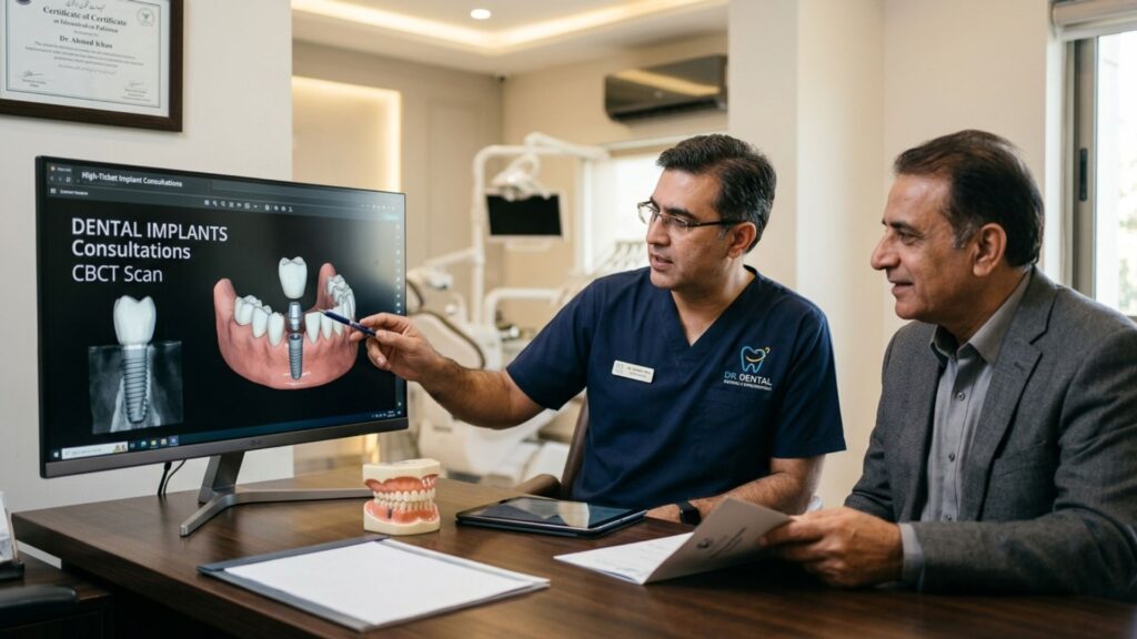  High-Ticket Implant Consultations